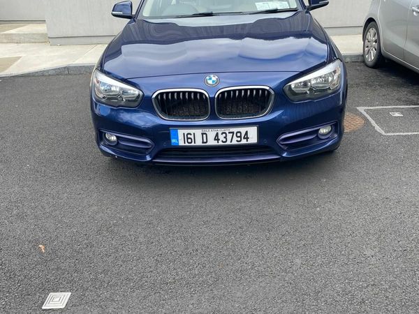 BMW 1-Series Hatchback, Diesel, 2016, Blue