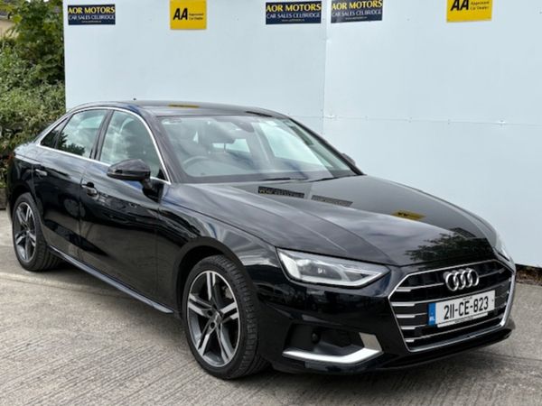 Audi A4 Saloon, Diesel, 2021, Black