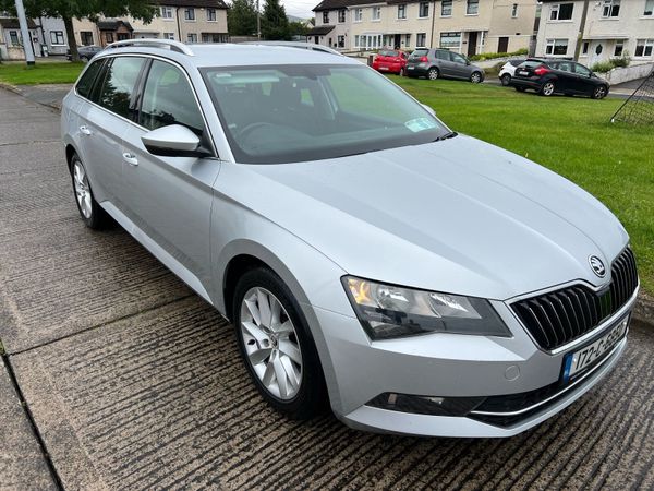 Skoda Superb Estate, Diesel, 2017, Silver