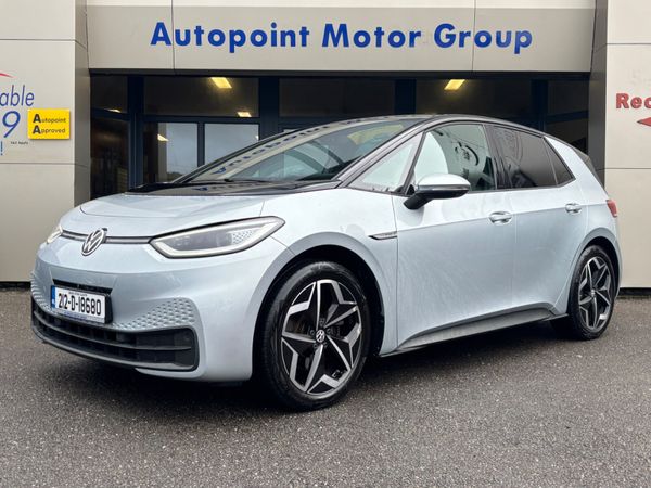 Volkswagen ID.3 Hatchback, Electric, 2021, Grey