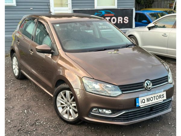 Volkswagen Polo Hatchback, Petrol, 2014, Brown