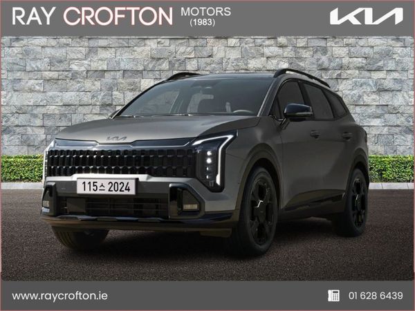 Kia Sportage Crossover, Diesel Hybrid, 2025, Green