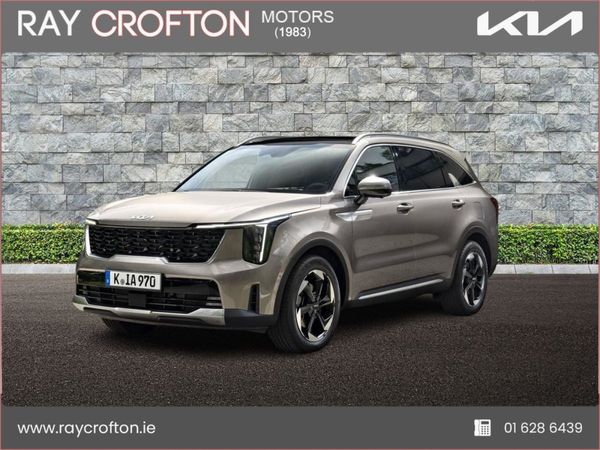 Kia Sorento SUV, Petrol Plug-in Hybrid, 2025, Grey