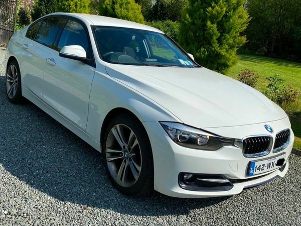 BMW 3-Series Saloon, Diesel, 2014, White