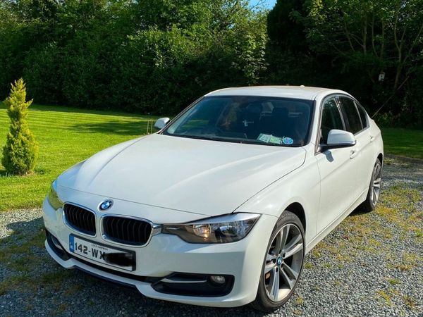 BMW 3-Series Saloon, Diesel, 2014, White