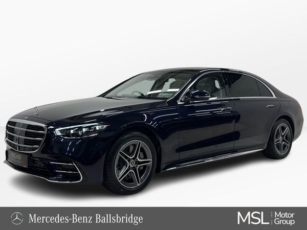 Mercedes-Benz S-Class Saloon, Petrol Plug-in Hybrid, 2025, Blue