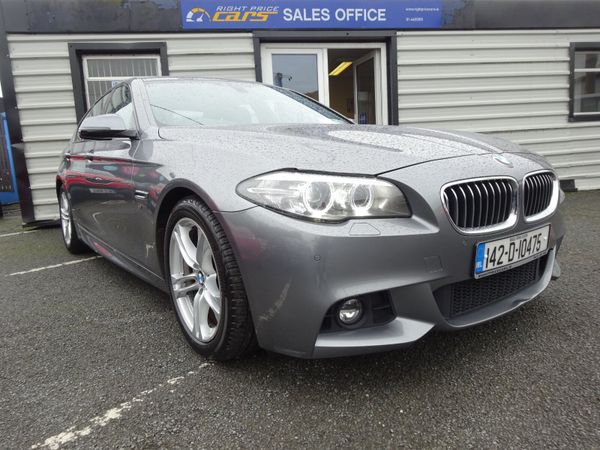BMW 5-Series Saloon, Diesel, 2014, Grey