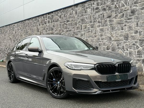BMW 5-Series Saloon, Petrol Plug-in Hybrid, 2021, Grey