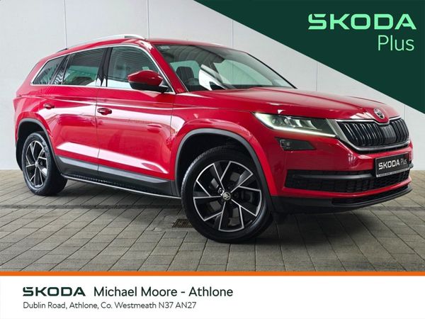 Skoda Kodiaq SUV, Diesel, 2021, Red