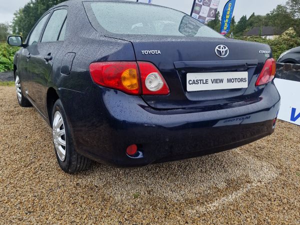 Toyota Corolla Saloon, Petrol, 2010, Blue