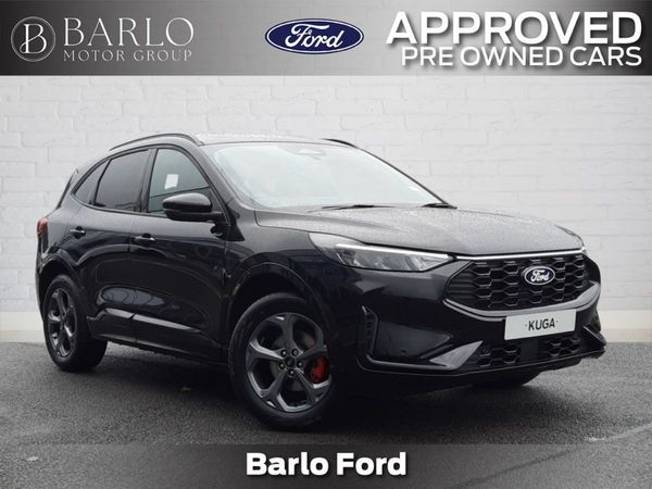 Ford Kuga SUV, Petrol Plug-in Hybrid, 2025, Black