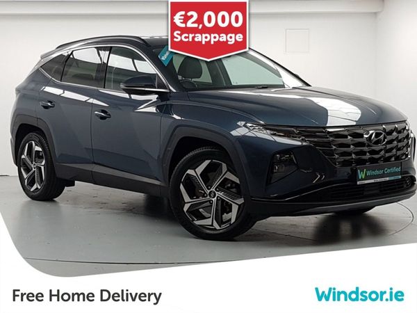 Hyundai Tucson SUV, Petrol Hybrid, 2023, Blue