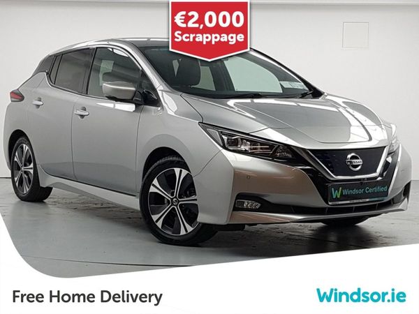 Nissan Leaf Hatchback, Electric, 2022, Grey