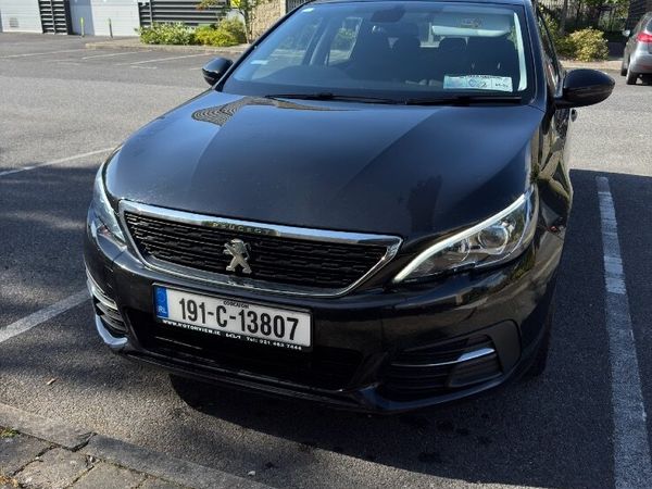 Peugeot 308 Estate, Diesel, 2019, Black