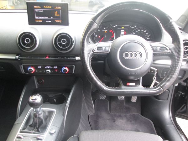 Audi A3 Saloon, Diesel, 2014, Black