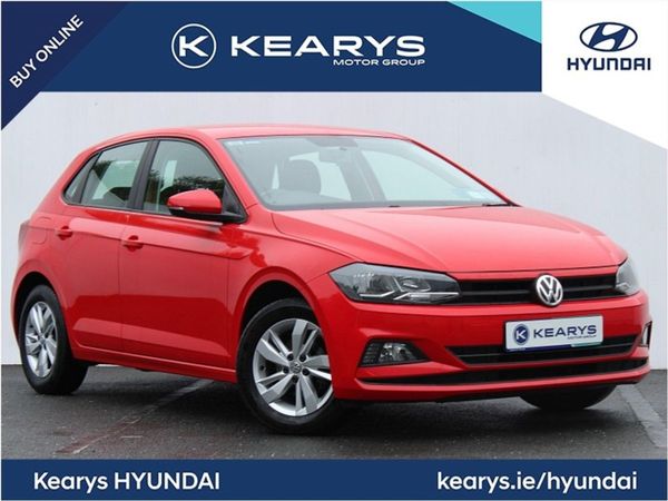 Volkswagen Polo Hatchback, Petrol, 2020, Red
