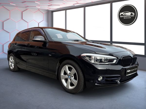 BMW 1-Series Hatchback, Diesel, 2016, Black