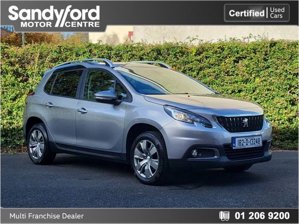 Peugeot 2008 SUV, Petrol, 2018, Grey