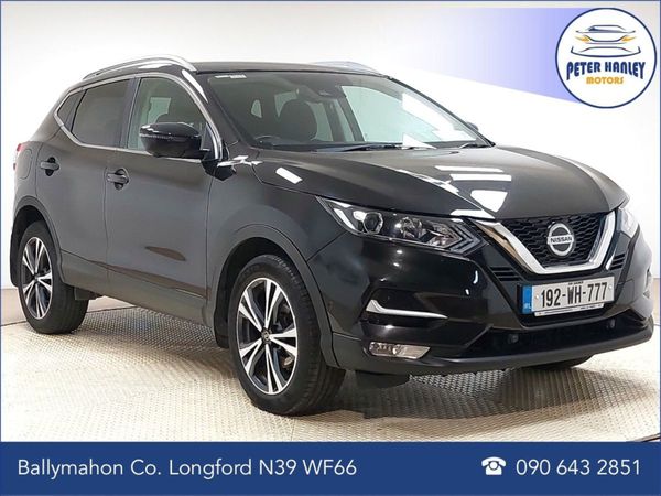 Nissan Qashqai Hatchback, Diesel, 2019, Black