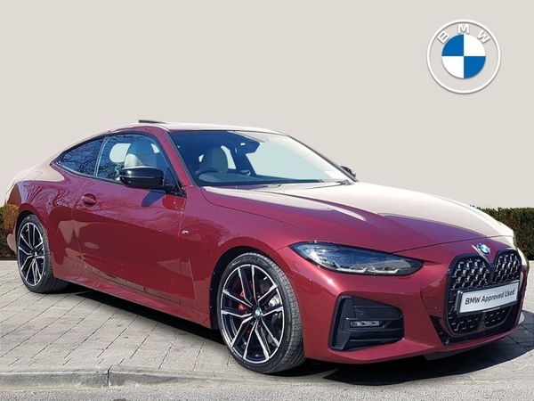 BMW 4-Series Coupe, Diesel, 2022, Red