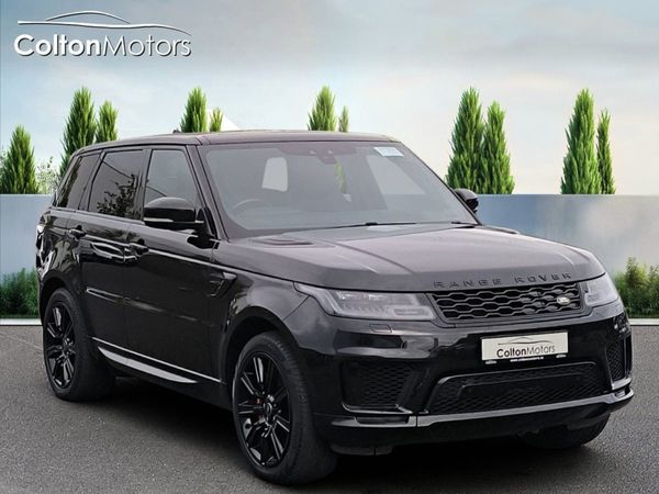 Land Rover Range Rover Sport SUV, Petrol Hybrid, 2021, Black