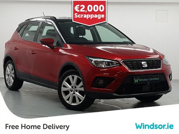 SEAT Arona SUV, Petrol, 2020, Red