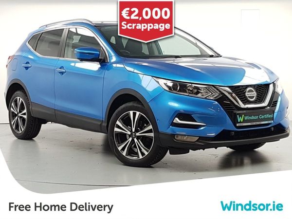 Nissan Qashqai Hatchback, Petrol, 2020, Blue