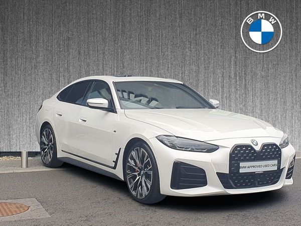 BMW 4-Series Hatchback, Diesel Hybrid, 2023, White