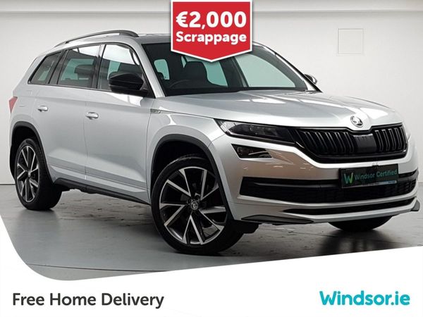 Skoda Kodiaq SUV, Diesel, 2019, Grey