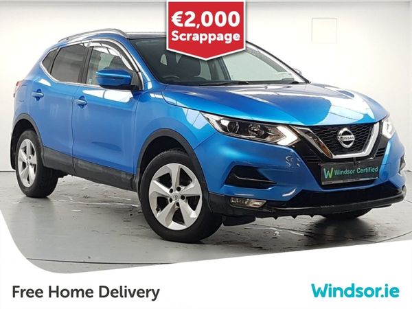 Nissan Qashqai MPV, Petrol, 2018, Blue