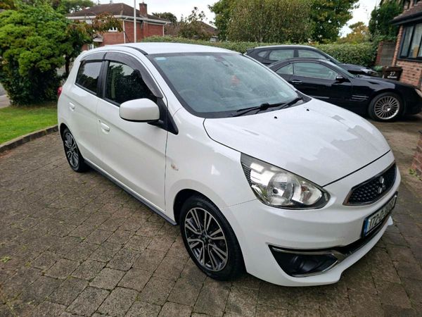 Mitsubishi Mirage Hatchback, Petrol, 2017, White