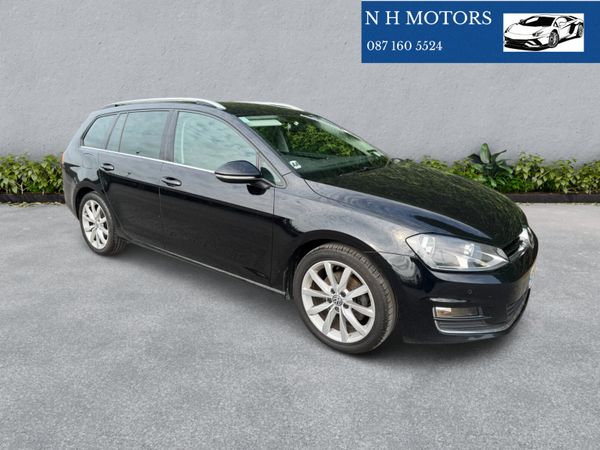 Volkswagen Golf Estate, Diesel, 2016, Black