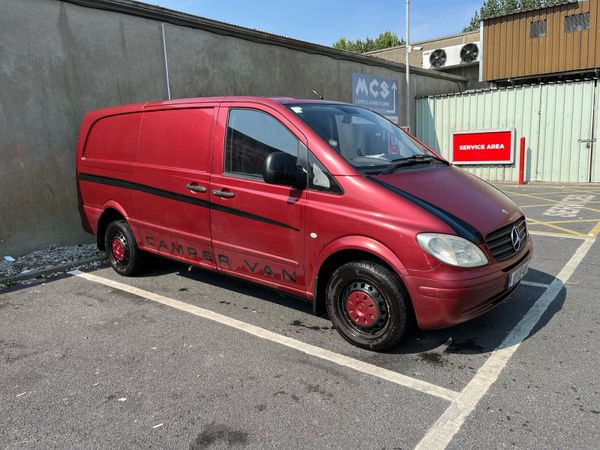 Mercedes-Benz Vito Van, Diesel, 2007, Red