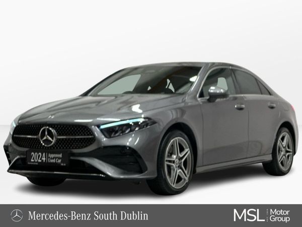 Mercedes-Benz A-Class Saloon, Petrol Plug-in Hybrid, 2024, Grey