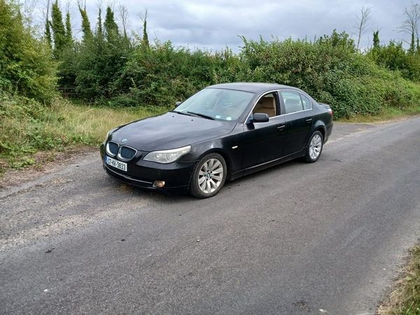 BMW 5-Series Saloon, Diesel, 2007, Black