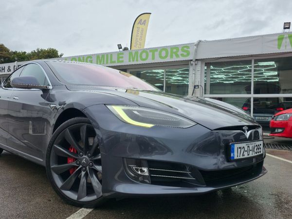 Tesla Model S Hatchback, Electric, 2017, Grey