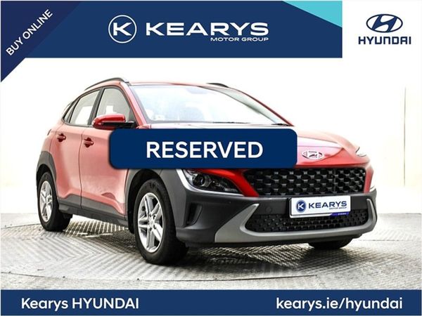 Hyundai KONA Crossover, Petrol, 2022, Red