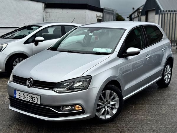 Volkswagen Polo Hatchback, Petrol, 2015, Silver