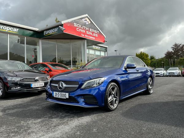 Mercedes-Benz 300 Saloon, Diesel Hybrid, 2021, Blue