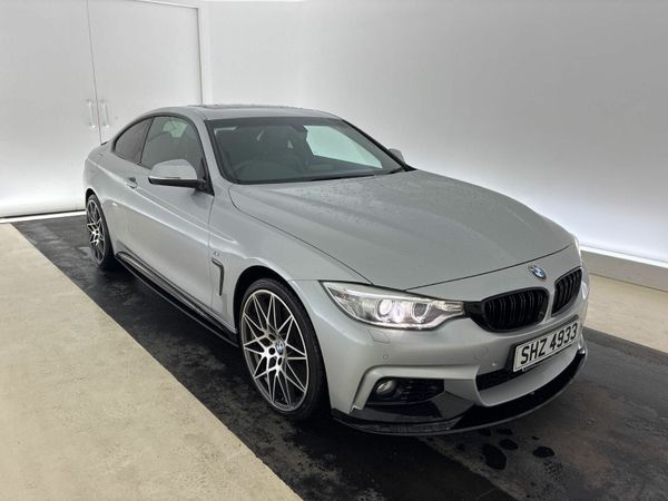 BMW 4-Series Coupe, Diesel, 2014, Silver
