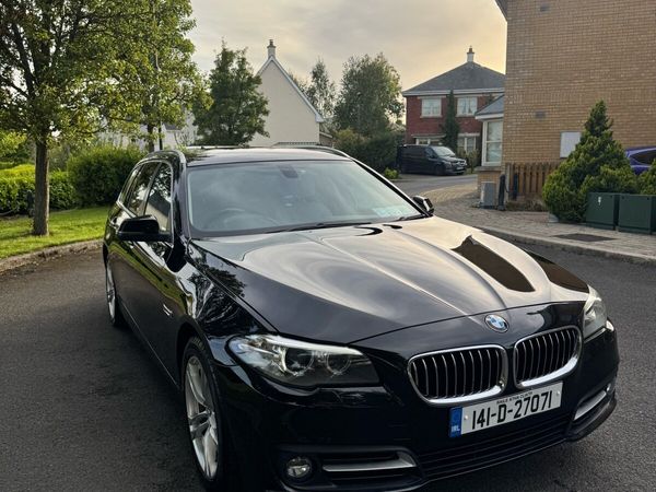 BMW 5-Series Estate, Diesel, 2014, Black