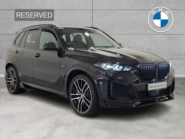BMW X5 SUV, Petrol Plug-in Hybrid, 2025, Black