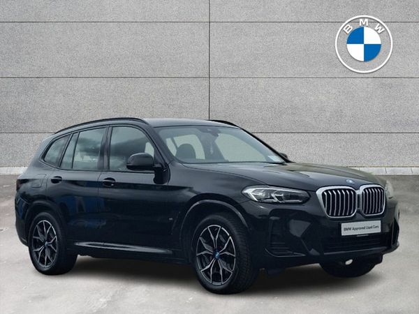 BMW X3 SUV, Petrol Plug-in Hybrid, 2024, Black