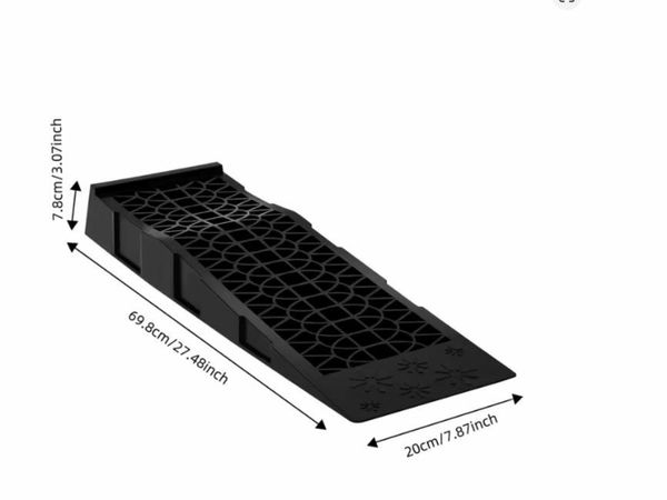 3T Extra Wide Car Ramps Pair Heavy Duty Plastic Lo for sale in Co ...