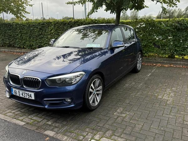 BMW 1-Series Hatchback, Diesel, 2016, Blue