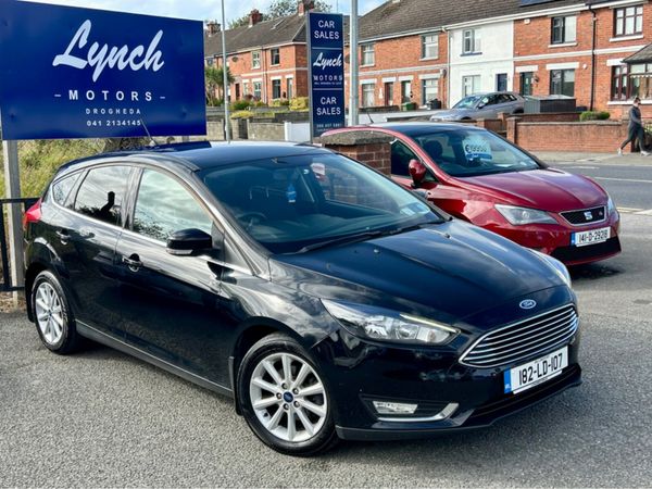 Ford Focus Hatchback, Diesel, 2018, Black