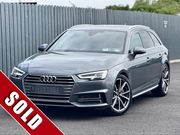 Audi A4 Estate, Diesel, 2017, Grey