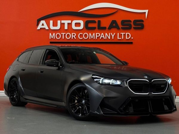 BMW M5 Estate, Hybrid, 2025, Black