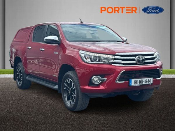 Toyota Hilux Pickup, Diesel, 2019, Red