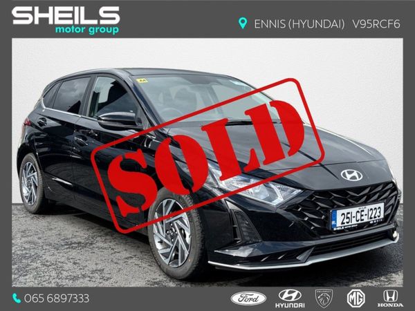 Hyundai i20 Hatchback, Petrol, 2025, Black